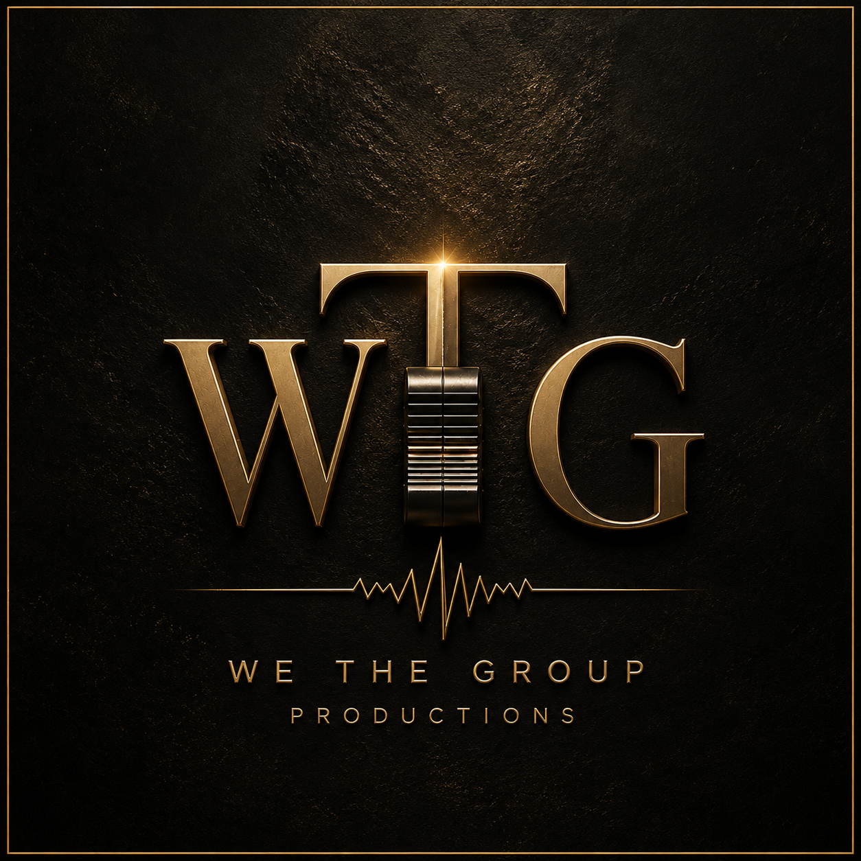We The Group Productions gold WTG logo